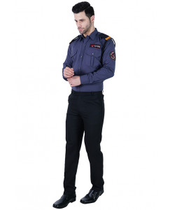 Security Shirt Grey- Full sleeve